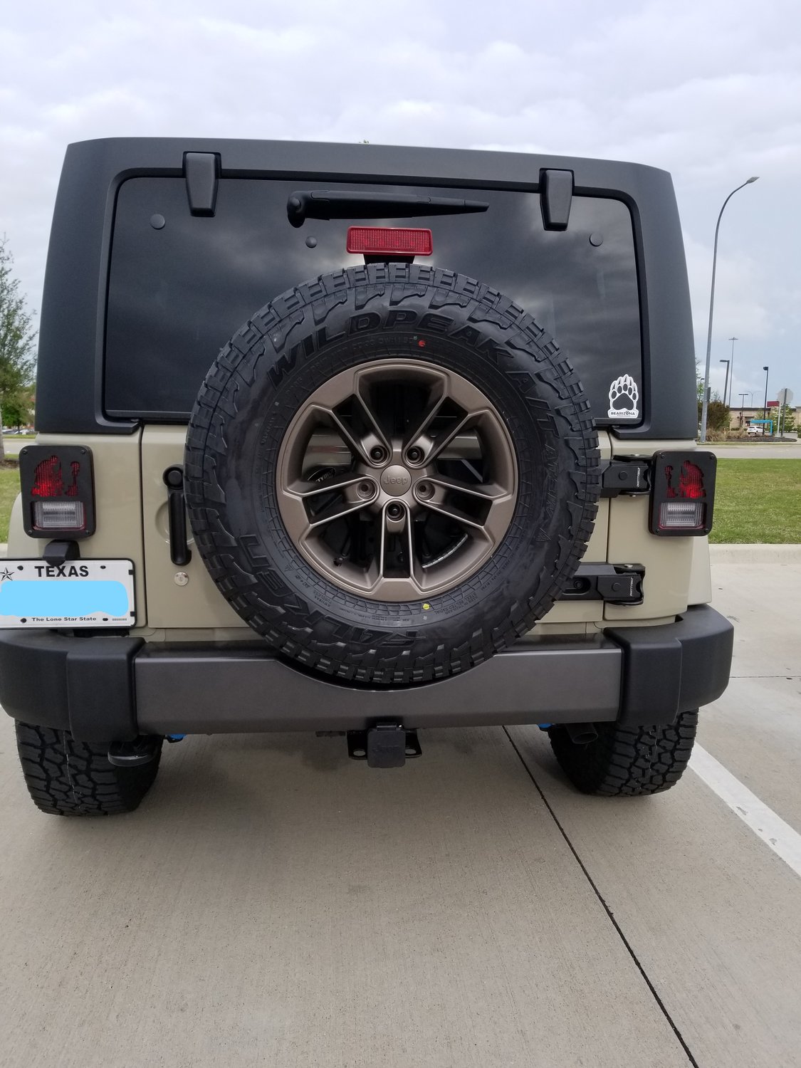 Smittybilt 2843 SRC HD Pivot Rear Tire Carrier for 07-18